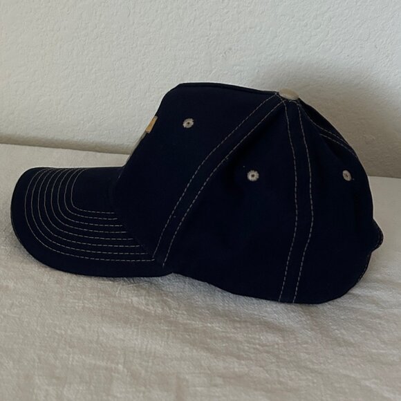 Firefighter Bear Hug California Navy Trucker Baseball Hat Cap Adjustable - Picture 7 of 9